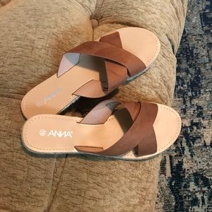 Simple brown sandals. Brand new.